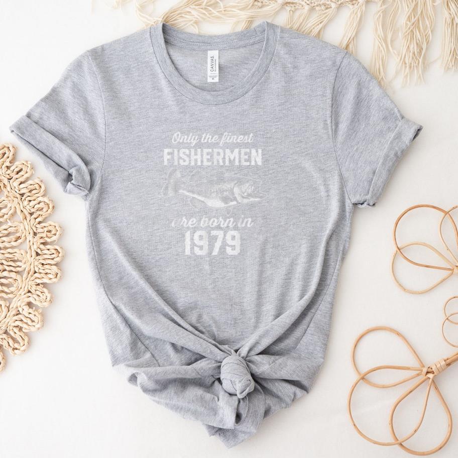 43 Year Old Fisherman Fishing 1979 T-Shirt