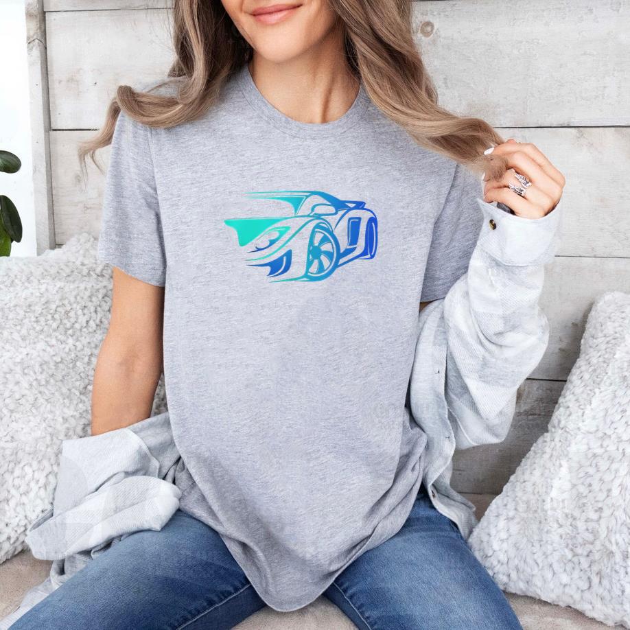 Car Monogarm T-Shirt