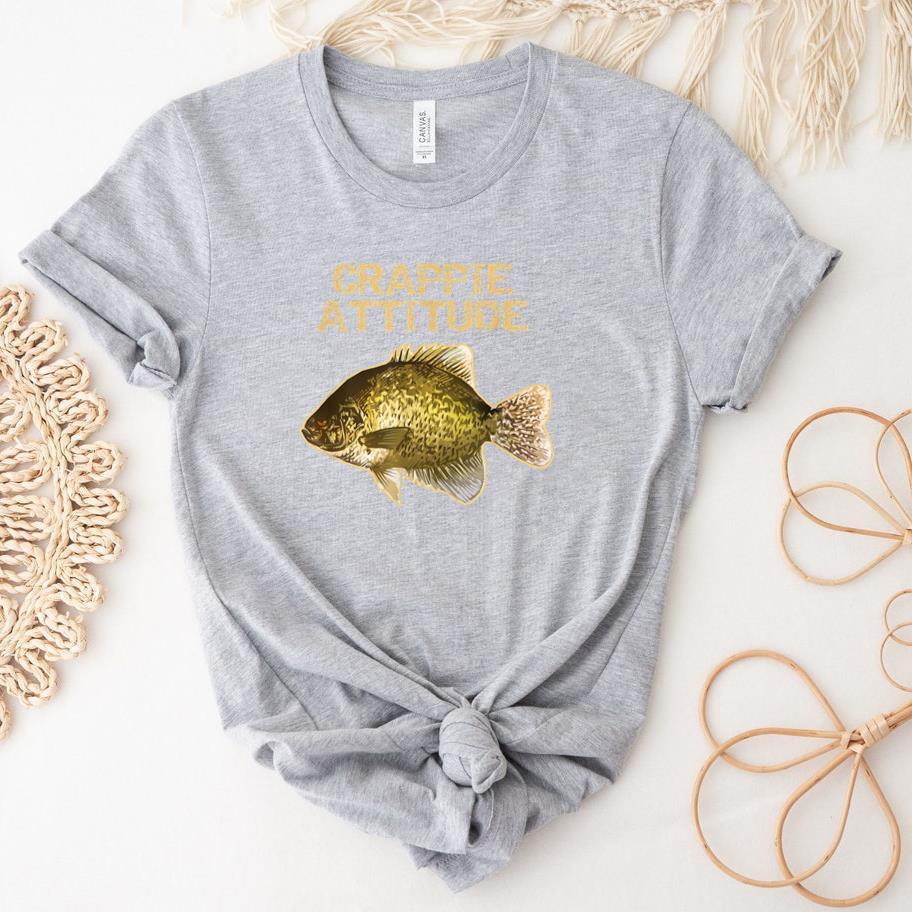 Crappie Fishing Crappie Attitude T-Shirt