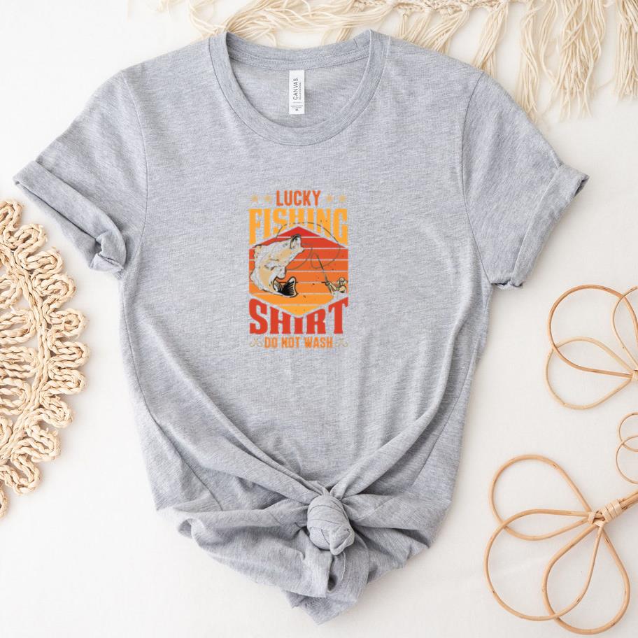 Dog Excited Modern Fishing T-Shirt