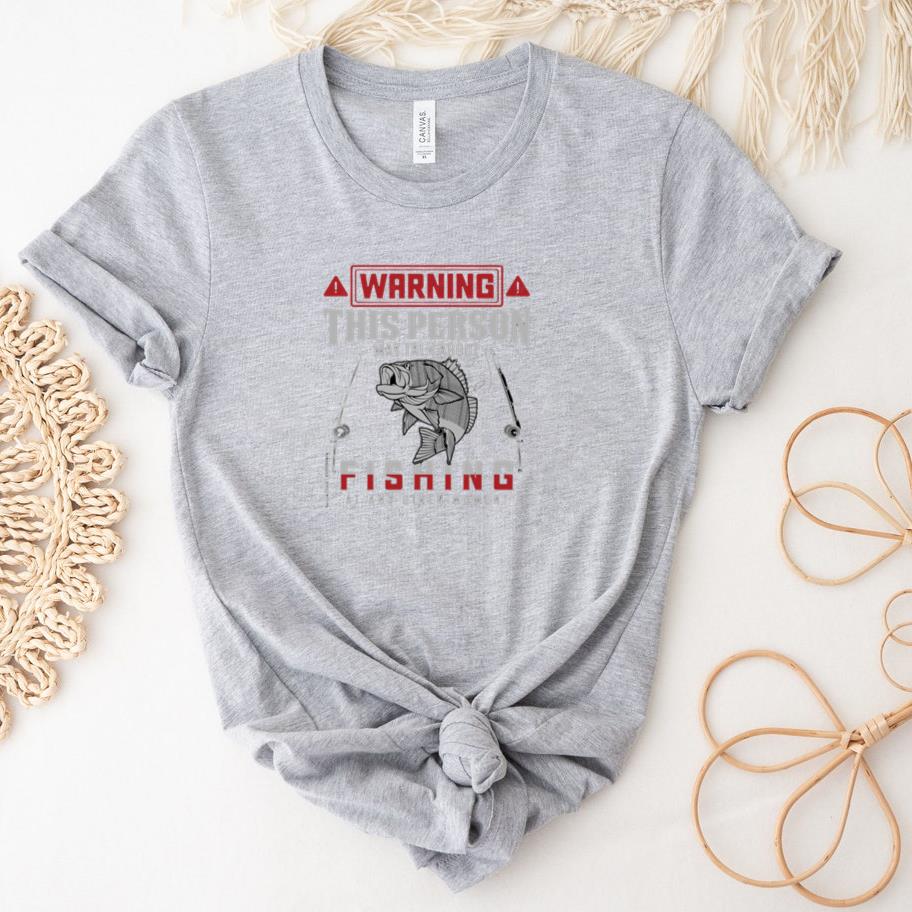 Dog Happy Cartoon Fishing T-Shirt