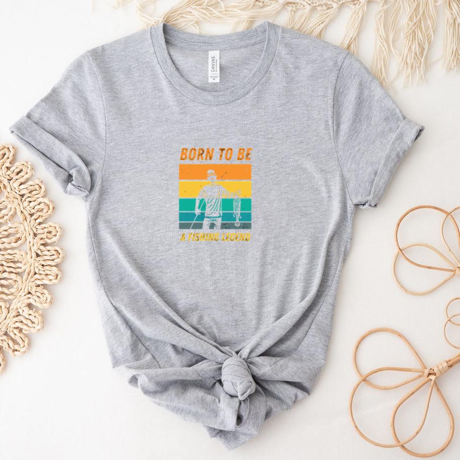 Dog Joyful Cartoon Fishing T-Shirt