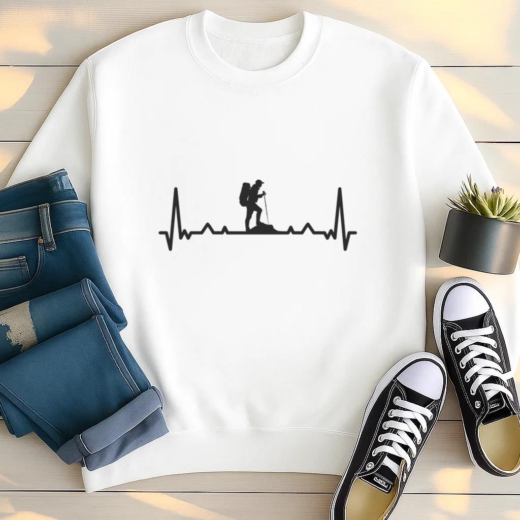 Hearback Hiking Silhouette Sweatshirt