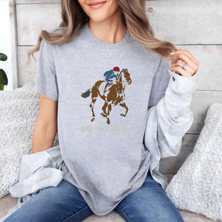 Horse And Theyre Off Classic T-Shirt