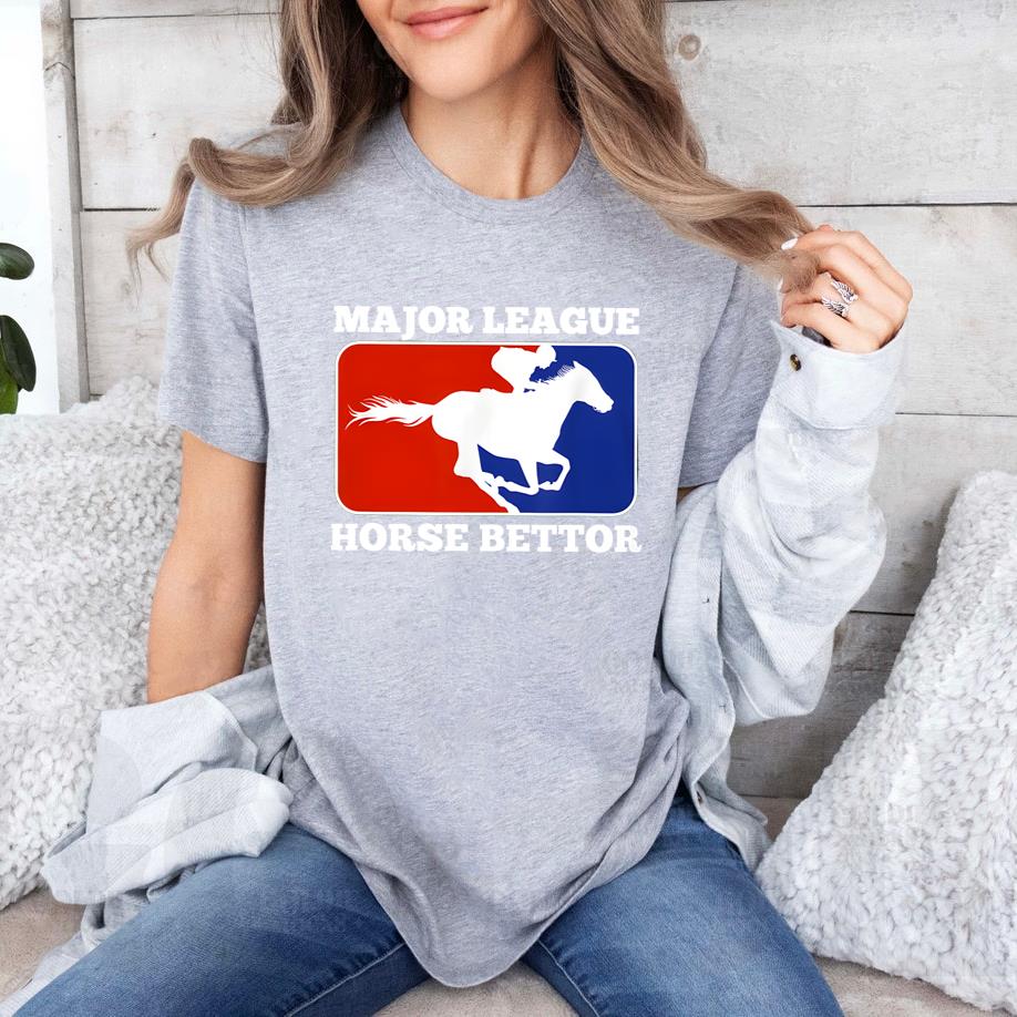 Horse  Major League Horse Bettor Classic T-Shirt