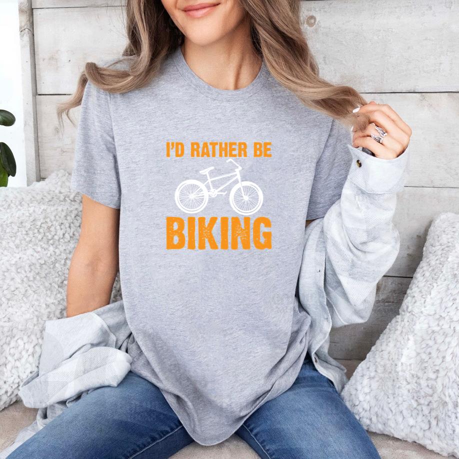 Id Rather Be Biking T-Shirt
