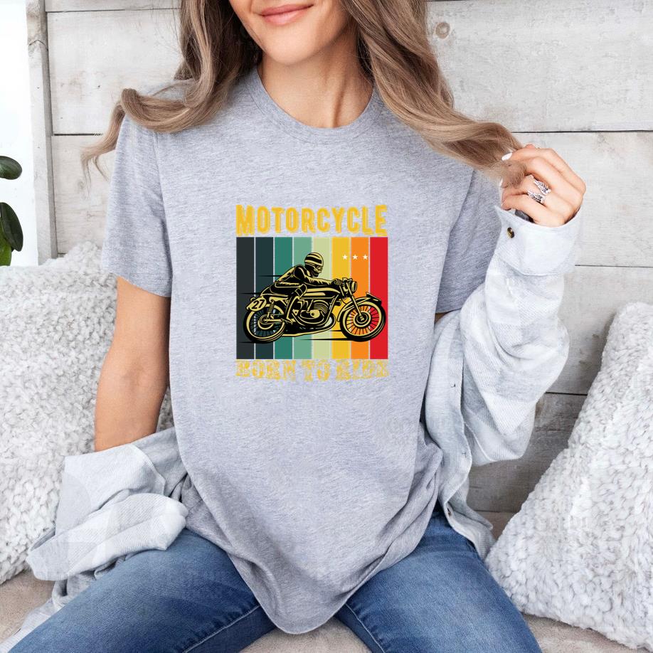 Motorcycle born to ride T-Shirt