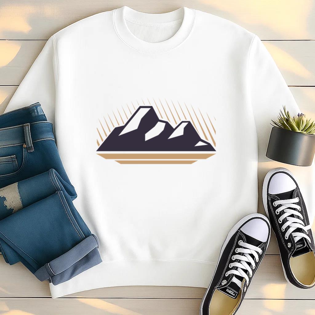 Mountain Label Badge Sweatshirt