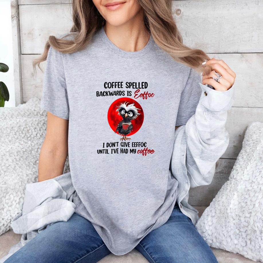 Owl coffee spelled T-Shirt