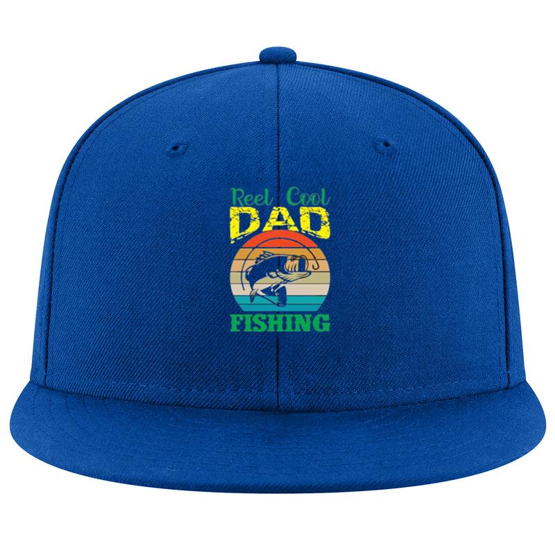 reel cool dad fishing t Cap