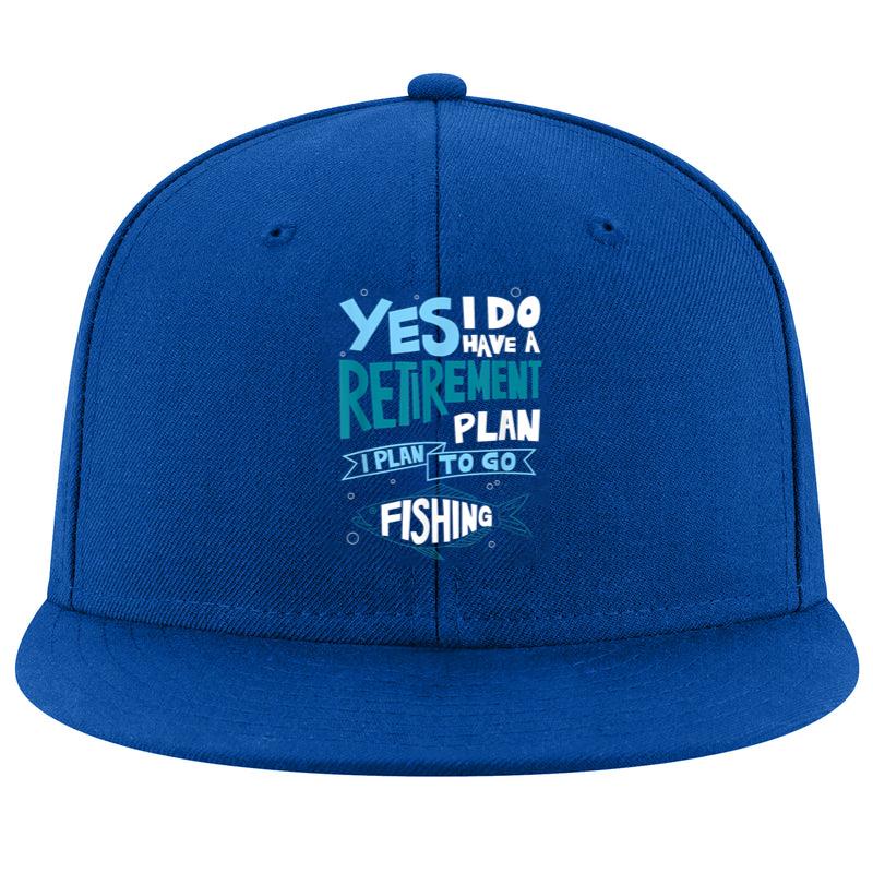 Retirement Plan To Go Fishing Cap