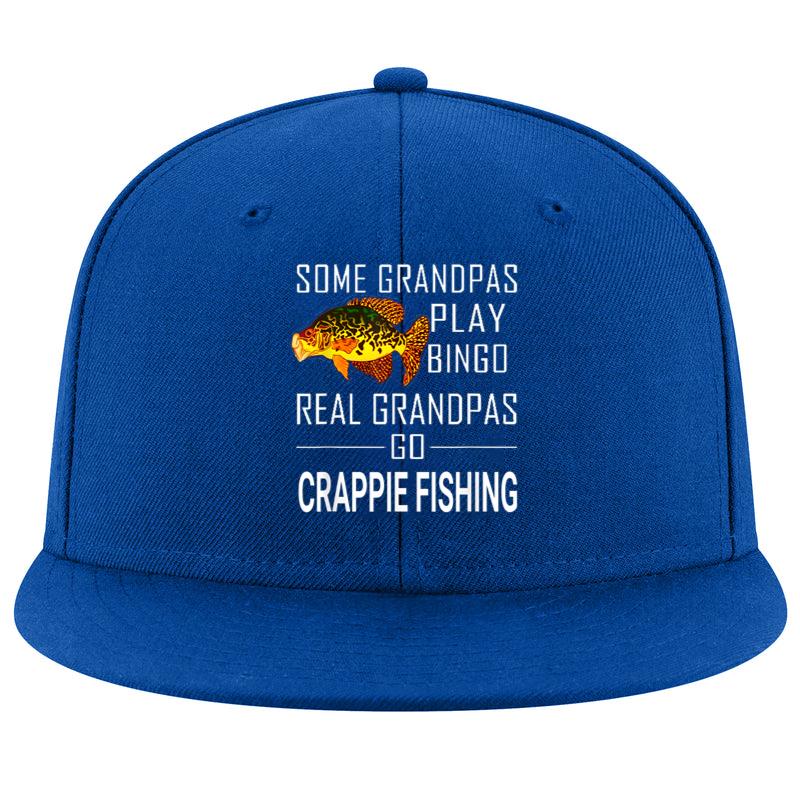 Some Grandpas Play Bingo Real Grandpas Go Crappie Fishing Cap